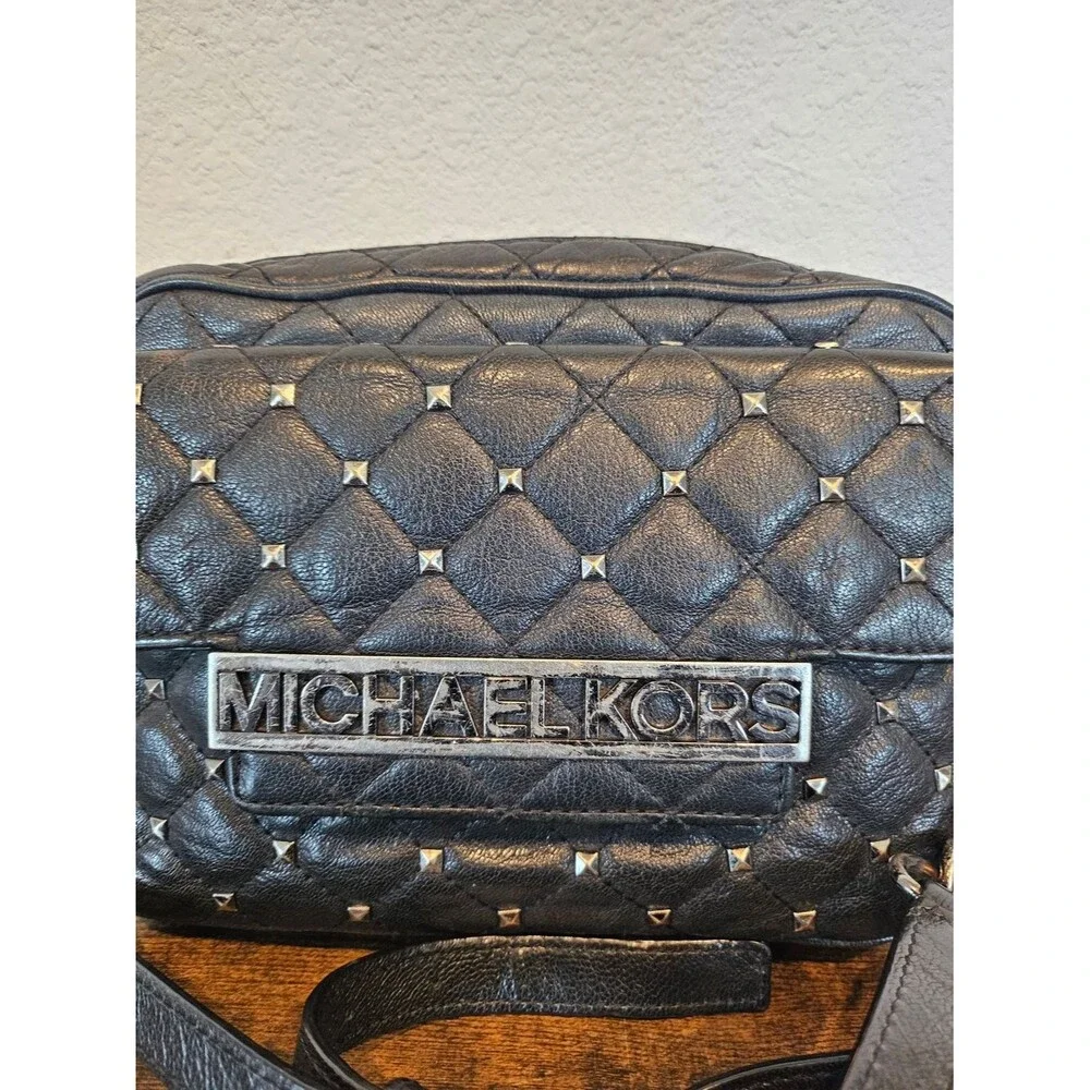 Michael Kors Quilted Studded Crossbody